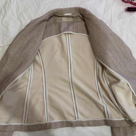 Circle 1901 Classic Women's Gray Blazer in size UK 10 - Picture 10 of 12